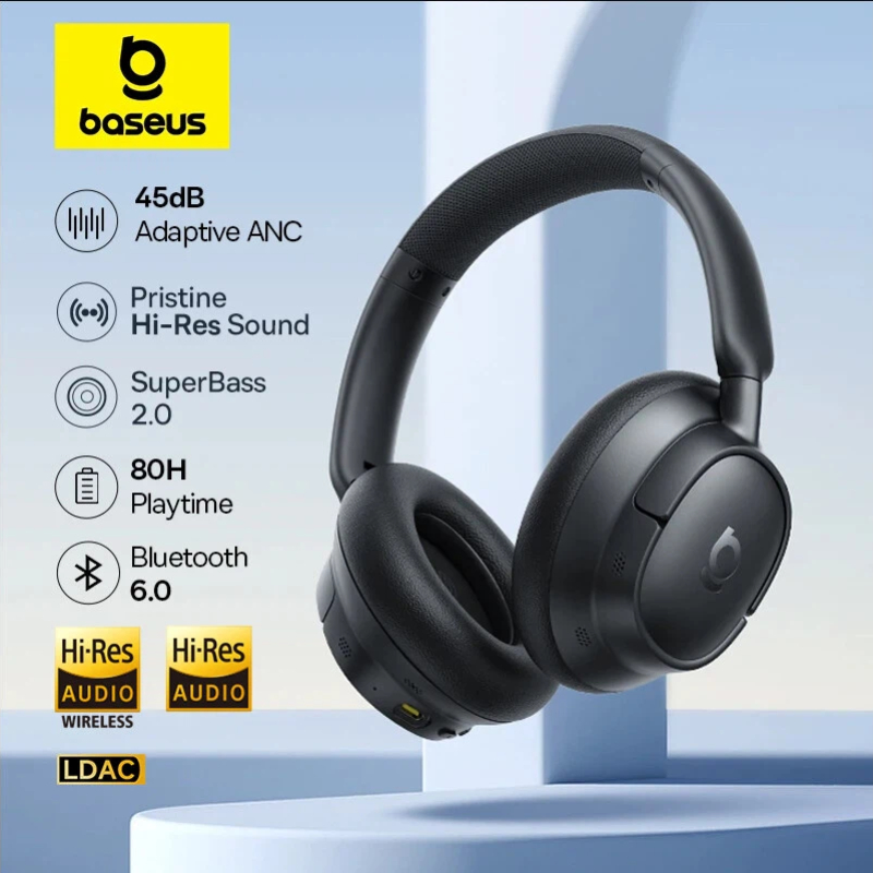 Esports Wireless Gaming Headset - Baseus EH10 NC ANC Wireless Headphones