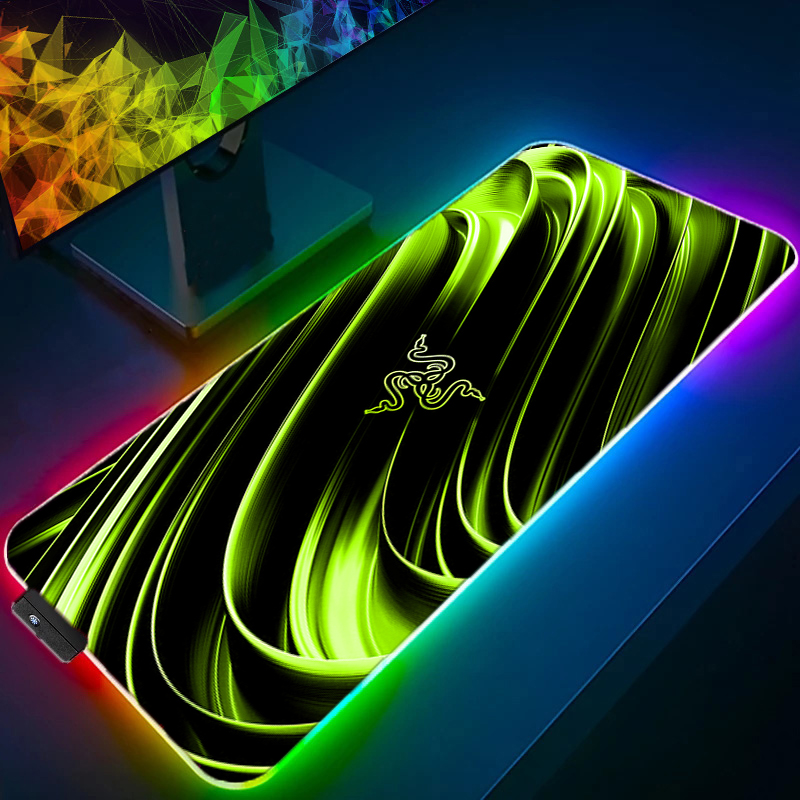 Luxury RGB Mouse Pad LED Gamin - Mouse Pad Extended Rgb บทวิจารณ์และราคา