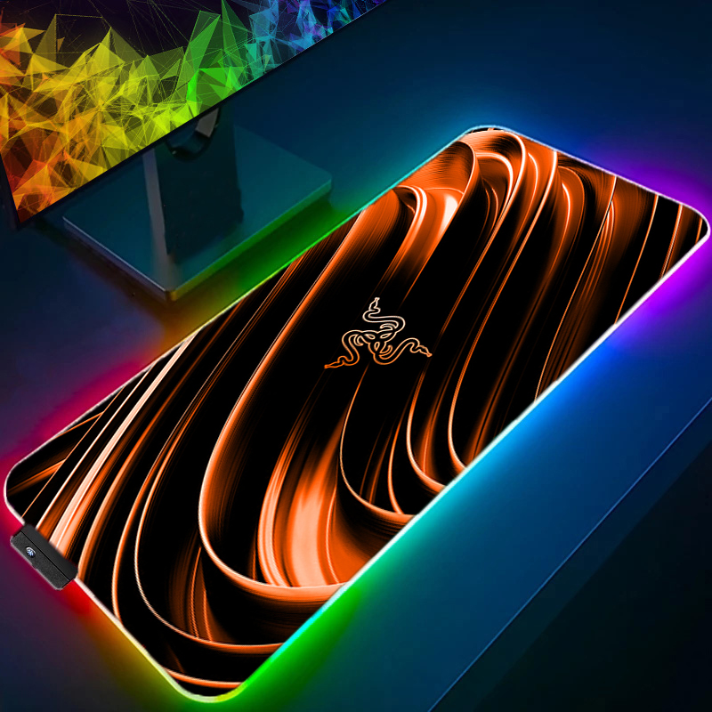 Luxury RGB Mouse Pad LED Gamin - Mouse Pad Extended Rgb บทวิจารณ์และราคา