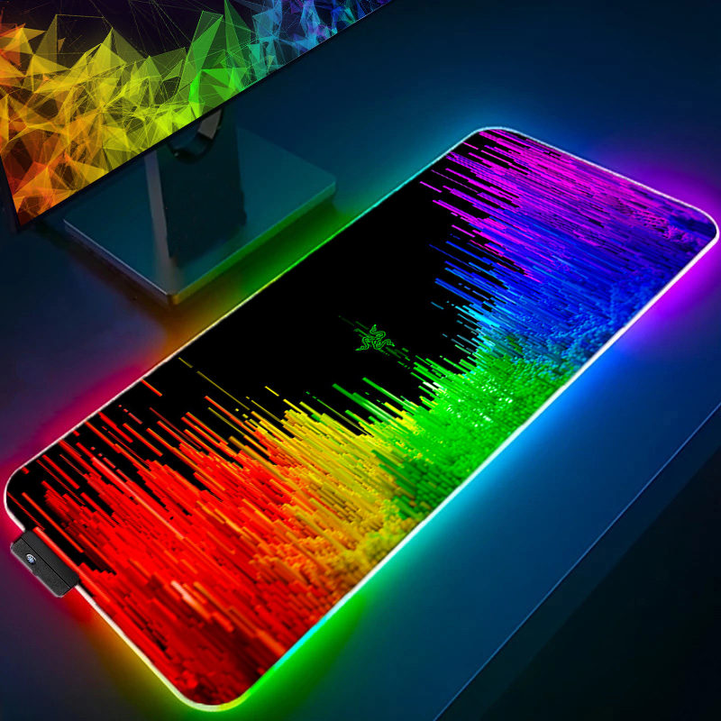 Luxury RGB Mouse Pad LED Gamin - Mouse Pad Extended Rgb บทวิจารณ์และราคา