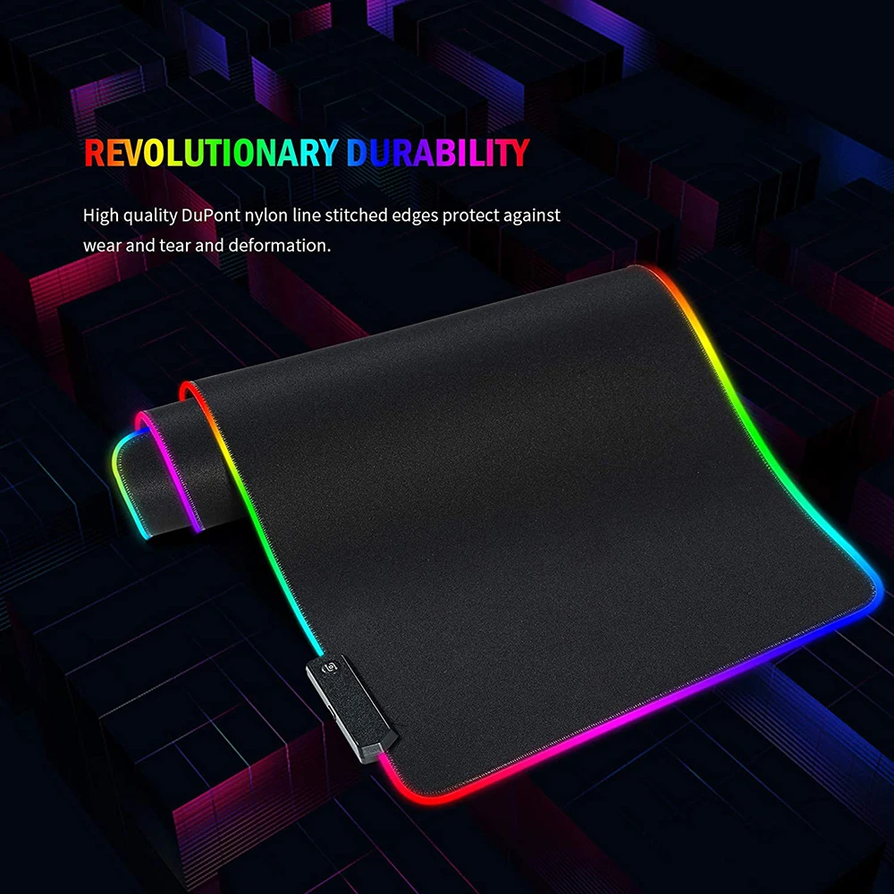 RGB Gaming Mouse Mat Pad - Lar - Mouse Pad Extended Rgb บทวิจารณ์และราคา