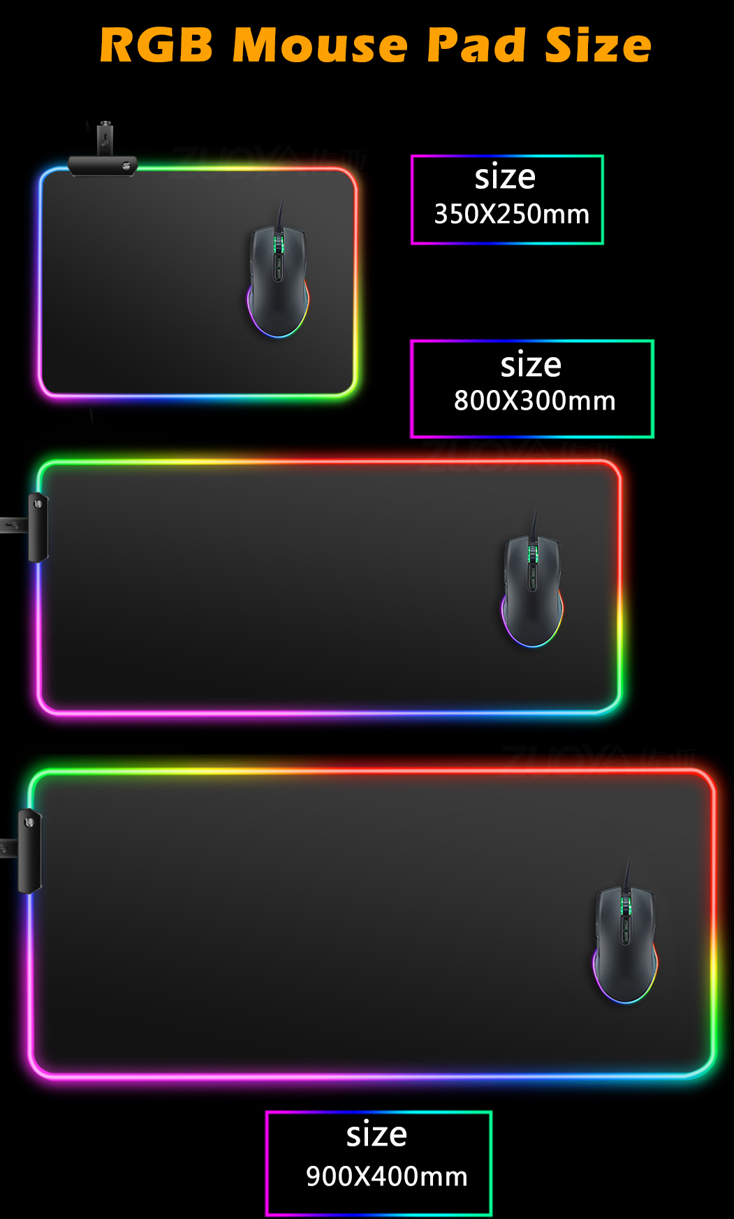 Razer RGB LED Mouse Pad Rubber - Mouse Pad Extended Rgb บทวิจารณ์และราคา