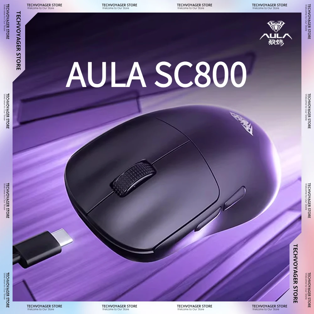 AULA SC800 Gaming Mouse Paw339 - Esports Gaming Mouse Wireless บทวิจารณ์และราคา