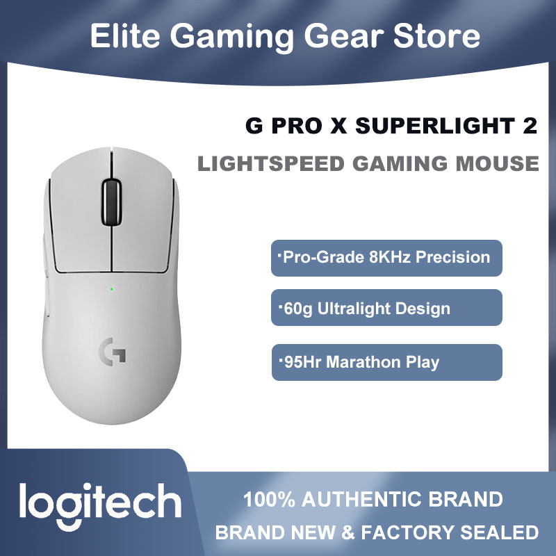 LogitechG PRO X SUPERLIGHT 2 W - Esports Gaming Mouse Wireless บทวิจารณ์และราคา