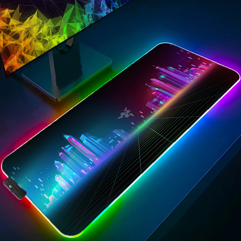 Luxury Razer RGB LED Mouse Pad - Mouse Pad Extended Rgb บทวิจารณ์และราคา
