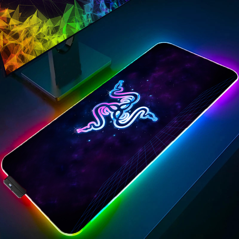 Luxury Razer RGB LED Mouse Pad - Mouse Pad Extended Rgb บทวิจารณ์และราคา