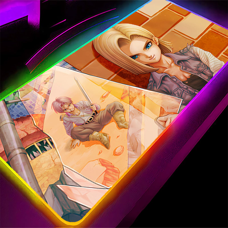 RGB Mouse Pad Dragon Ball Andr - Mouse Pad Extended Rgb บทวิจารณ์และราคา