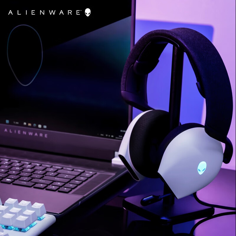 A Lienware AW520H Black/White  - Esports Gaming Headset บทวิจารณ์และราคา