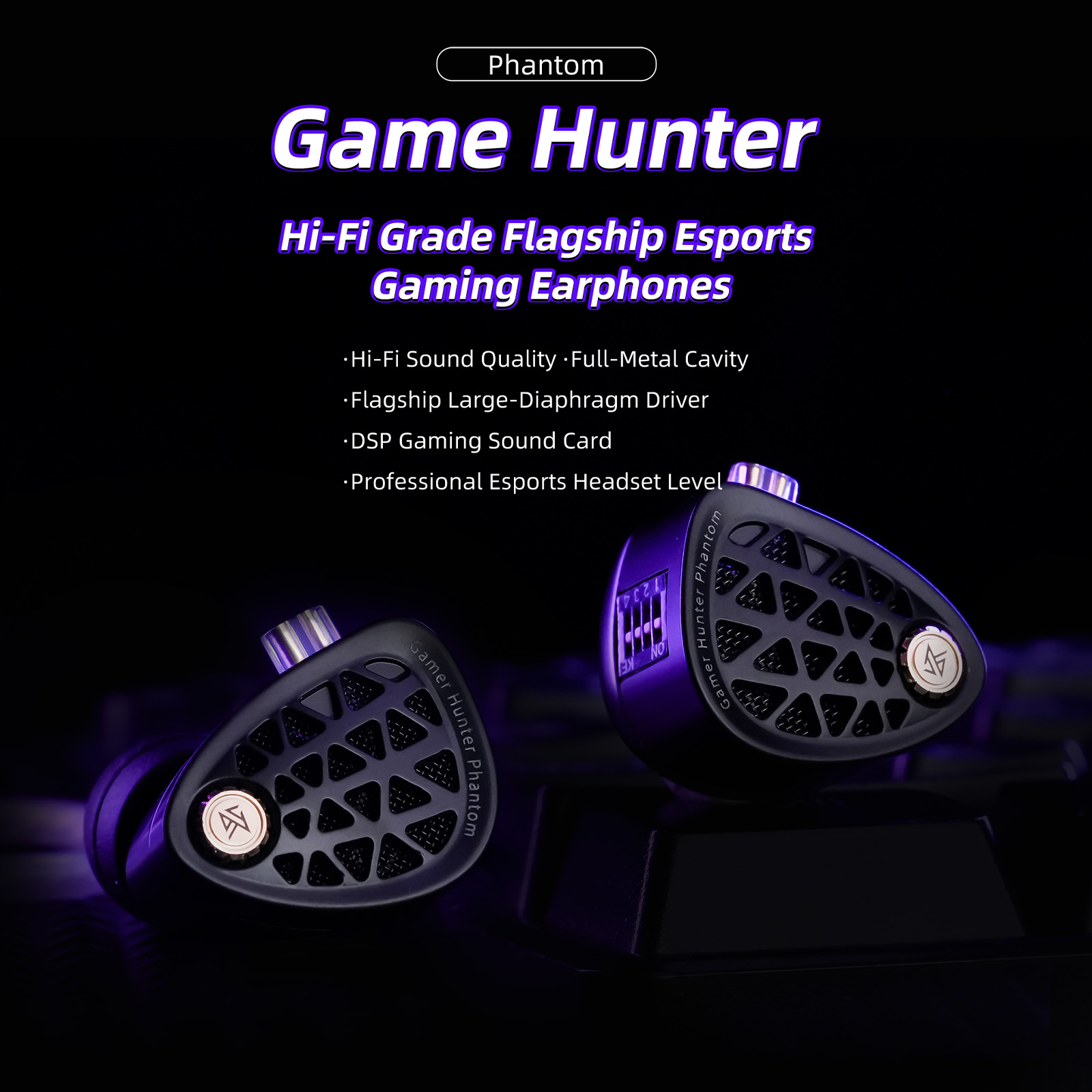KZ Phantom HiFi Grade Flagship - Esports Gaming Headset บทวิจารณ์และราคา