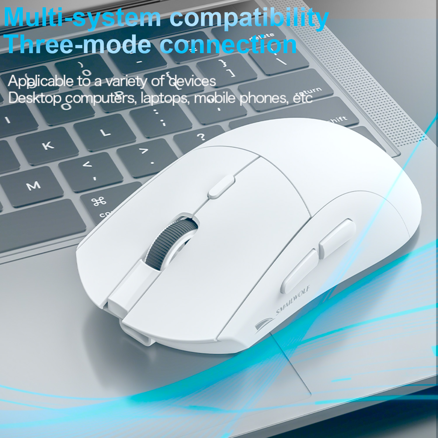 SMAILWOLF RS7 Bluetooth wirele - Esports Gaming Mouse Wireless บทวิจารณ์และราคา