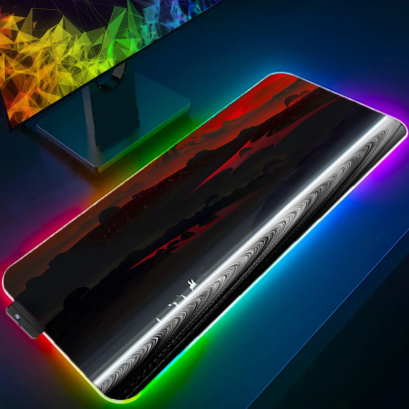 RGB LED Mouse Pad Multi Size G - Mouse Pad Extended Rgb บทวิจารณ์และราคา