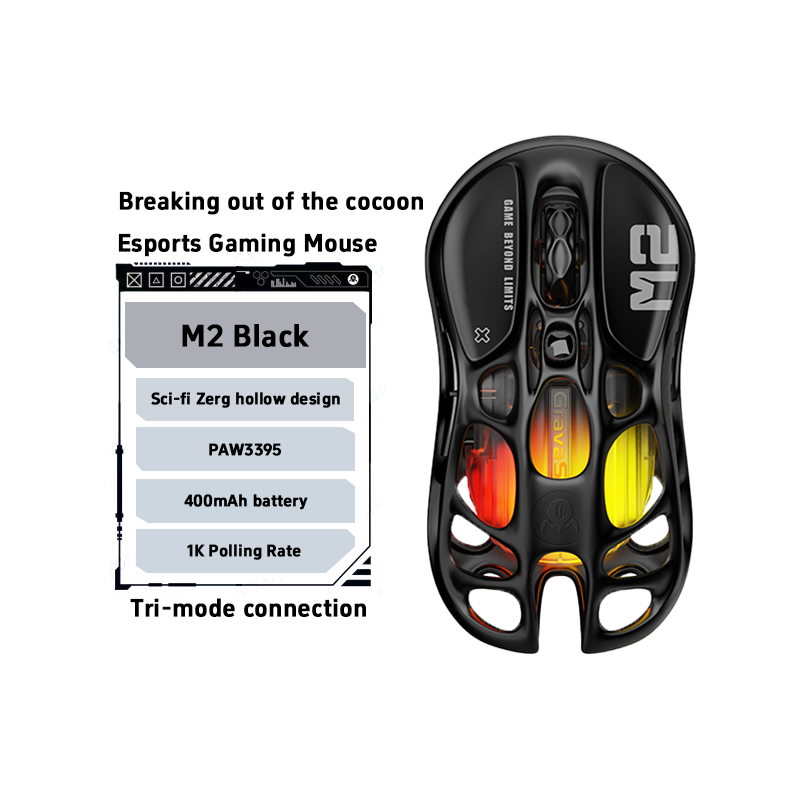 GravaStar M1 M2 Gaming Mouse M - Esports Gaming Mouse Wireless บทวิจารณ์และราคา