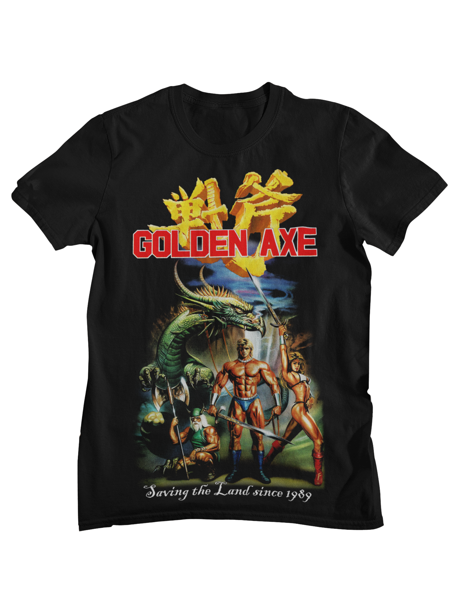 Golden Axe Retro Arcade Graphi - Esports Gaming T Shirt บทวิจารณ์และราคา