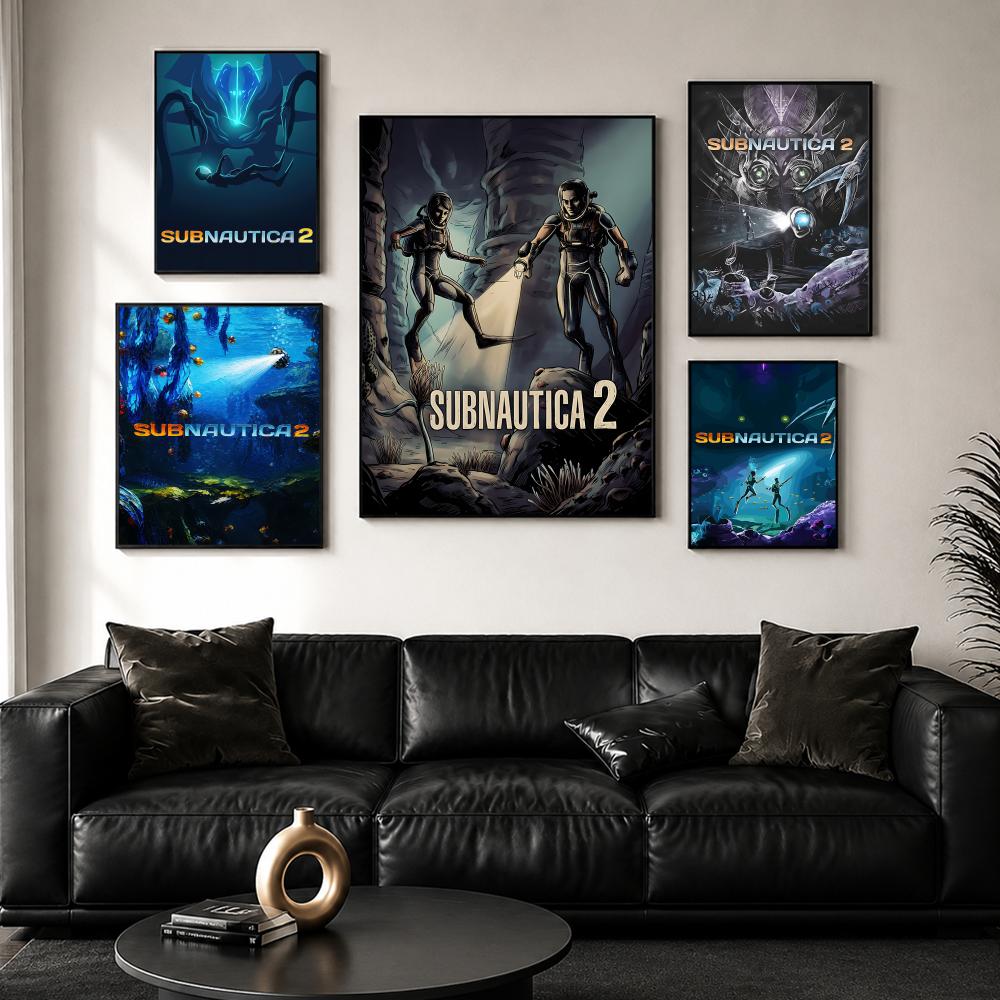 S-SubnauticaS 2 Poster HD Wall - Esports Gaming Lounge บทวิจารณ์และราคา