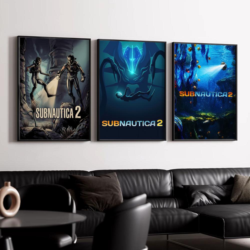 S-SubnauticaS 2 Poster HD Wall - Esports Gaming Lounge บทวิจารณ์และราคา