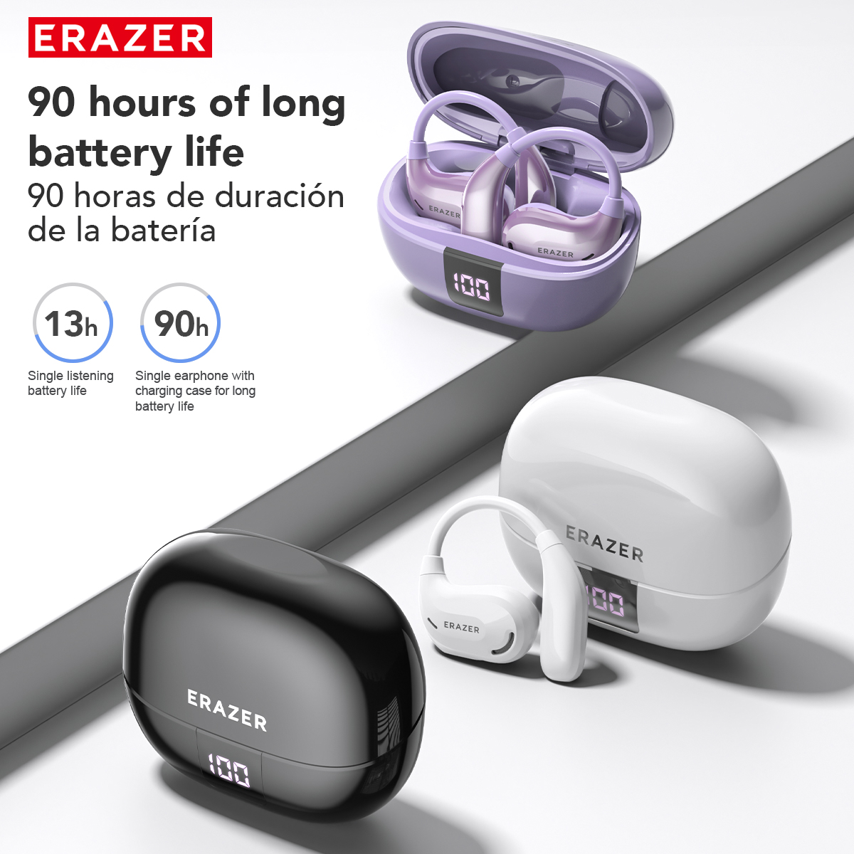 AI Translation Earphones ERAZE - Esports Wireless Gaming Headset บทวิจารณ์และราคา