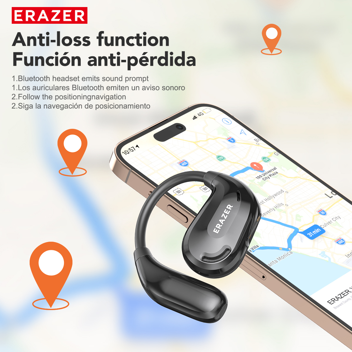 AI Translation Earphones ERAZE - Esports Wireless Gaming Headset บทวิจารณ์และราคา