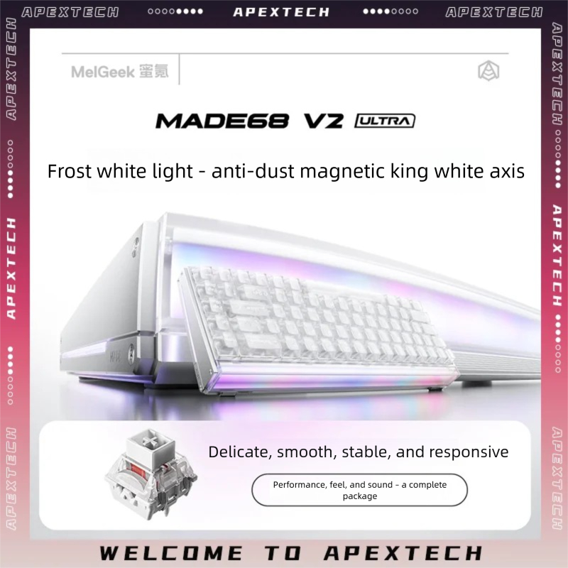 MelGeek MADE68 V2 ULTRA Magnet - Esports Gaming Kings บทวิจารณ์และราคา