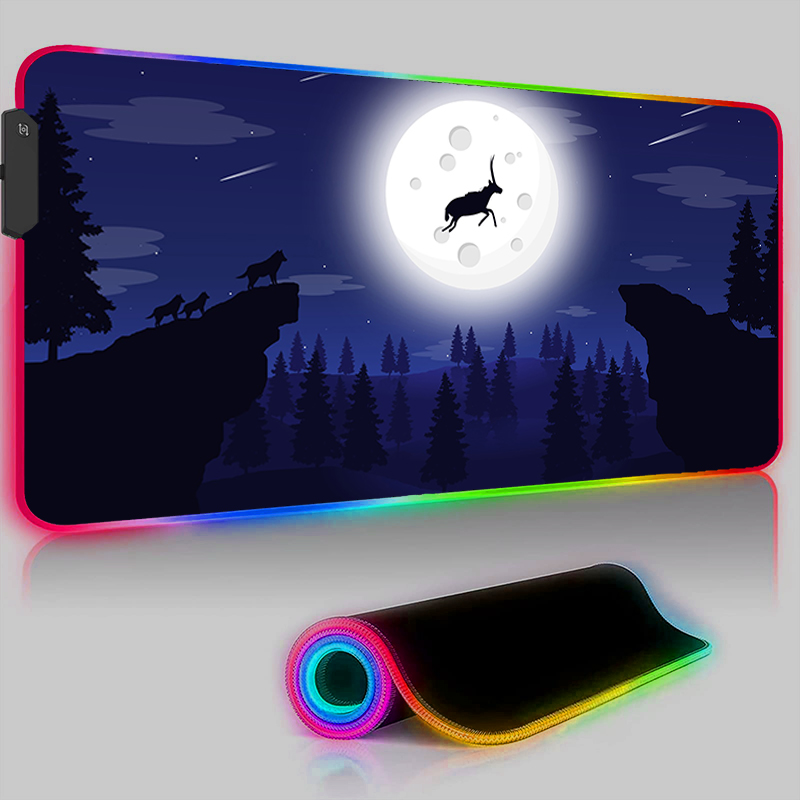 RGB Gaming Mouse Pad, Large De - Mouse Pad Extended Rgb บทวิจารณ์และราคา