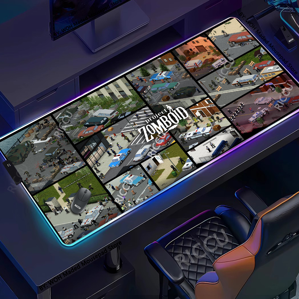 Project Zomboid Game Mousepad  - Mouse Pad Extended Rgb บทวิจารณ์และราคา
