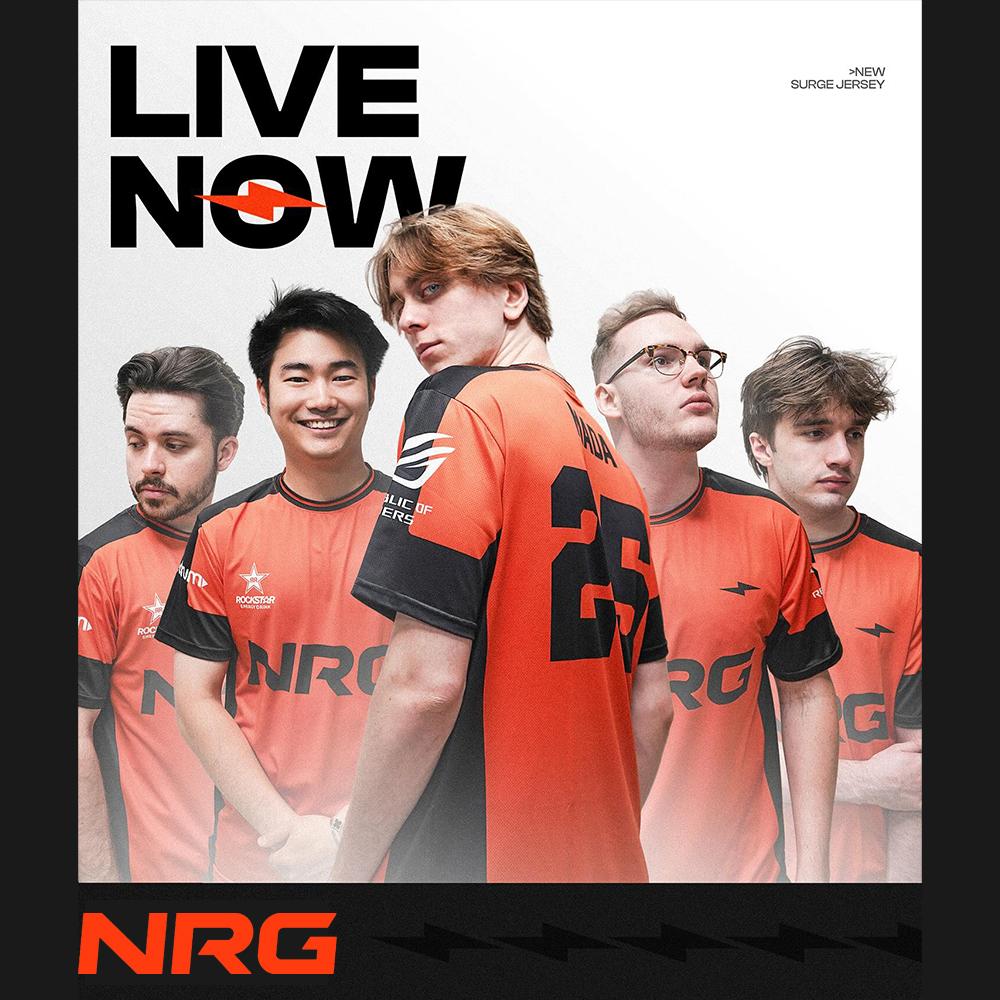 2025 NRG Esports Surge Jersey  - Esports Gaming T Shirt บทวิจารณ์และราคา