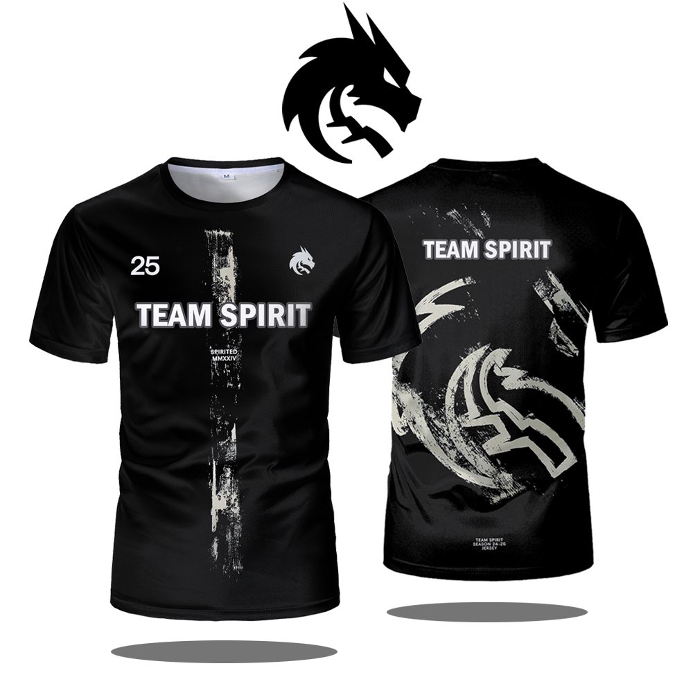 Team Spirit 2025 New Jerseys C - Esports Gaming T Shirt บทวิจารณ์และราคา