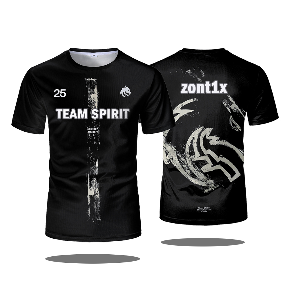 Team Spirit 2025 New Jerseys C - Esports Gaming T Shirt บทวิจารณ์และราคา