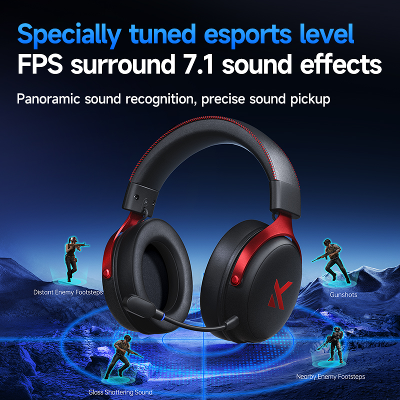 MCHOSE V9 Pro Headset with Mic - Esports Wireless Gaming Headset บทวิจารณ์และราคา