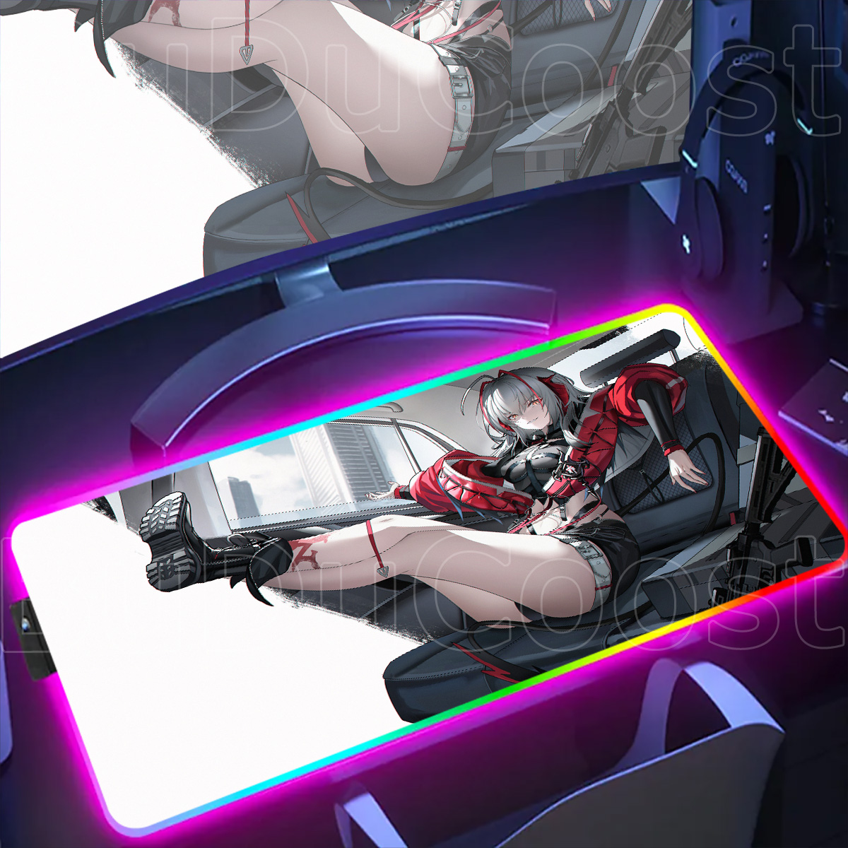 HD Printing Extended Large Gam - Mouse Pad Extended Rgb บทวิจารณ์และราคา
