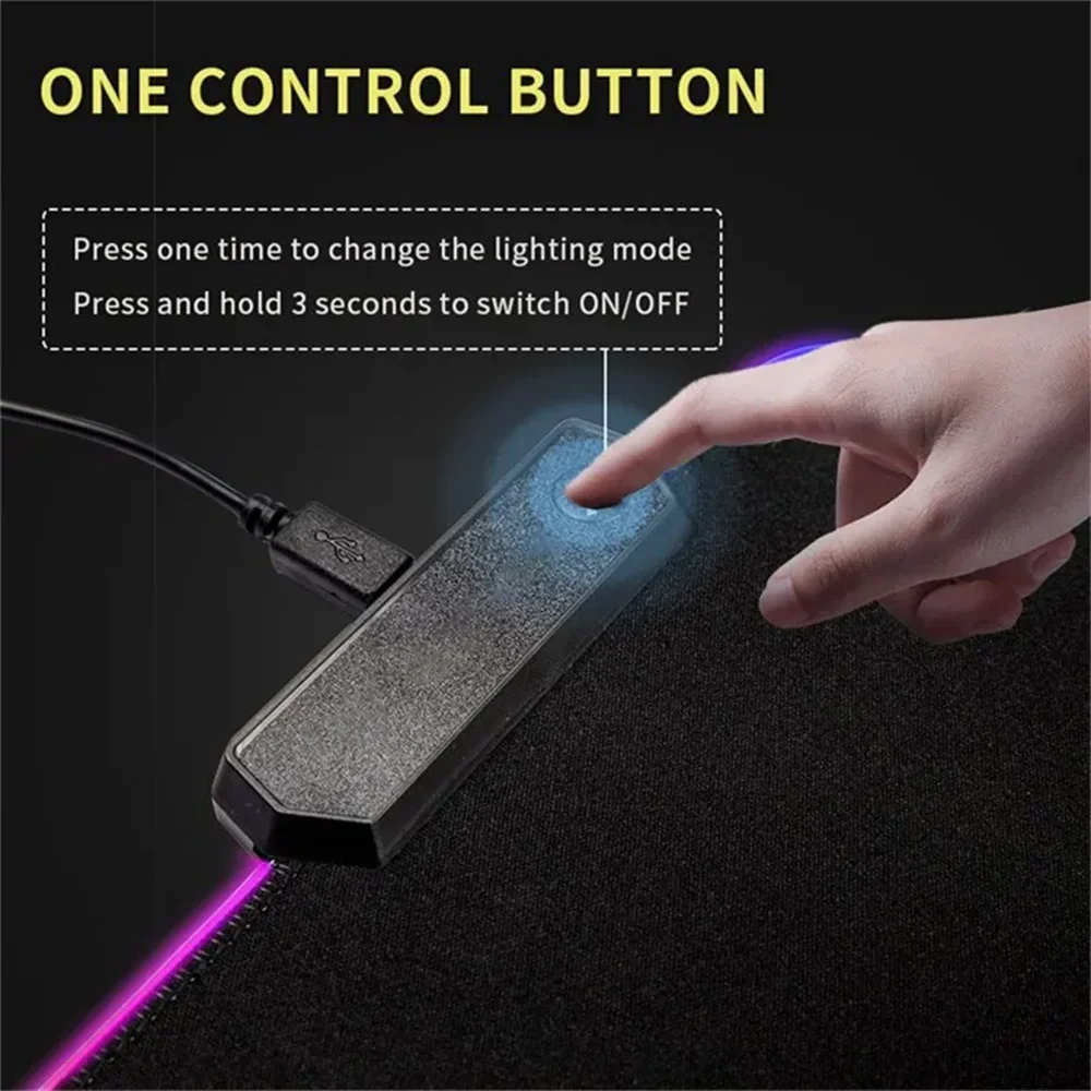 HD Printing Extended Large Gam - Mouse Pad Extended Rgb บทวิจารณ์และราคา