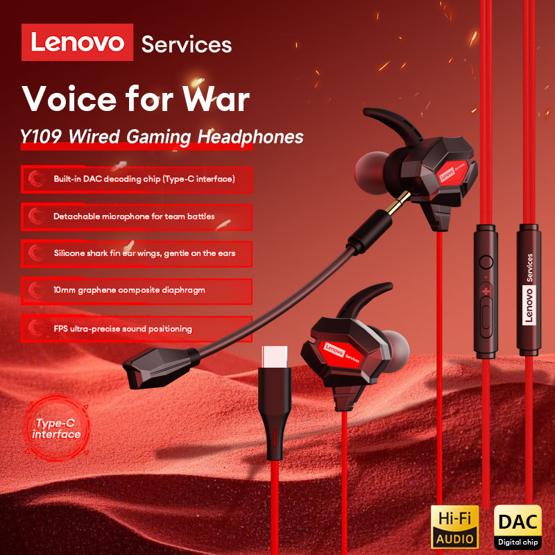 Lenovo Y109 Wired Gaming Heads - Esports Gaming Headset บทวิจารณ์และราคา