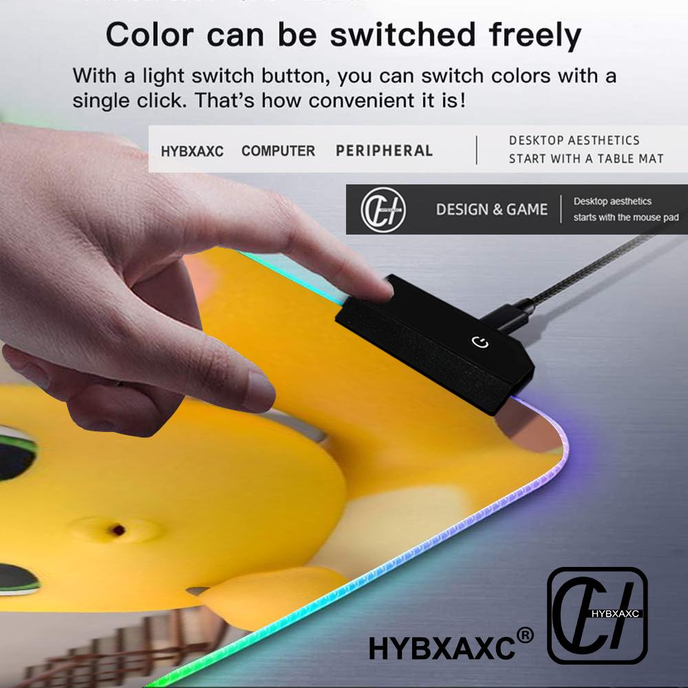 HD RGB LED S-Super Nailong Mou - Mouse Pad Extended Rgb บทวิจารณ์และราคา
