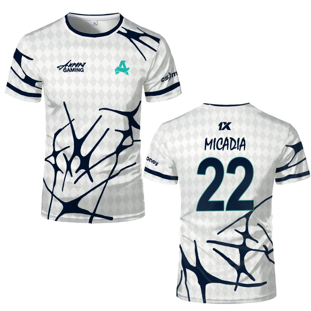 Esports Team Aurora Gaming Jer - Esports Gaming T Shirt บทวิจารณ์และราคา