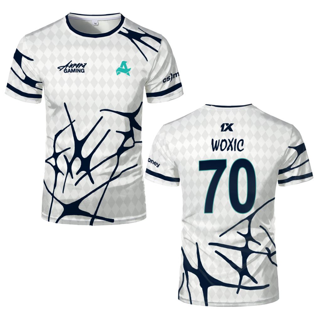 Esports Team Aurora Gaming Jer - Esports Gaming T Shirt บทวิจารณ์และราคา