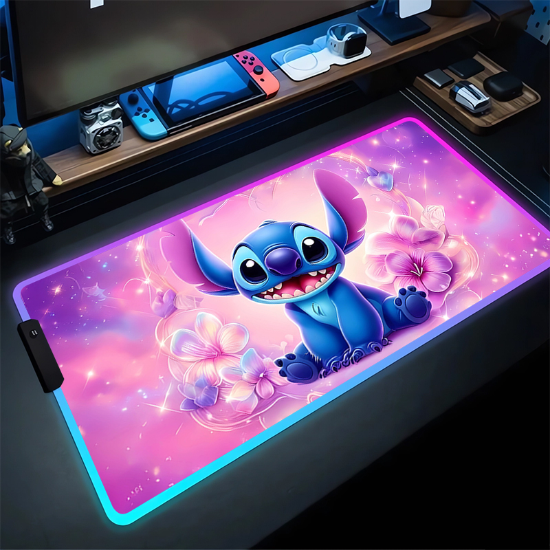RGB Stitch Luminous Mouse Pad  - Mouse Pad Extended Rgb บทวิจารณ์และราคา