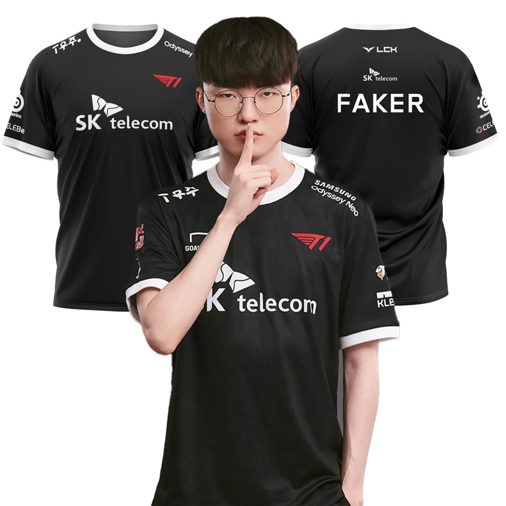 2025 League of Legends Skt T1  - Esports Gaming T Shirt บทวิจารณ์และราคา