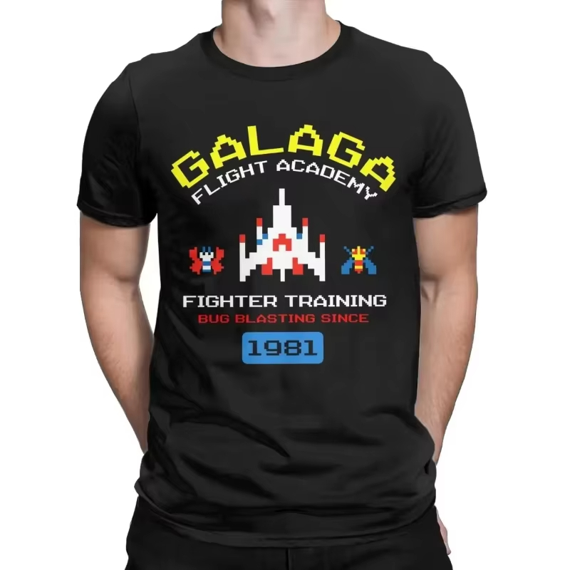 Cool Arcade Galaga Video Game  - Esports Gaming T Shirt บทวิจารณ์และราคา