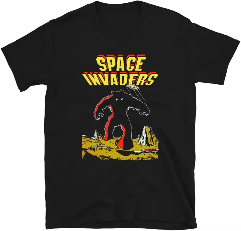 Cool Arcade Galaga Video Game  - Esports Gaming T Shirt บทวิจารณ์และราคา