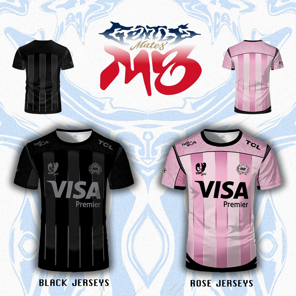 2026 New Gentle Mates Esports  - Esports Gaming T Shirt บทวิจารณ์และราคา