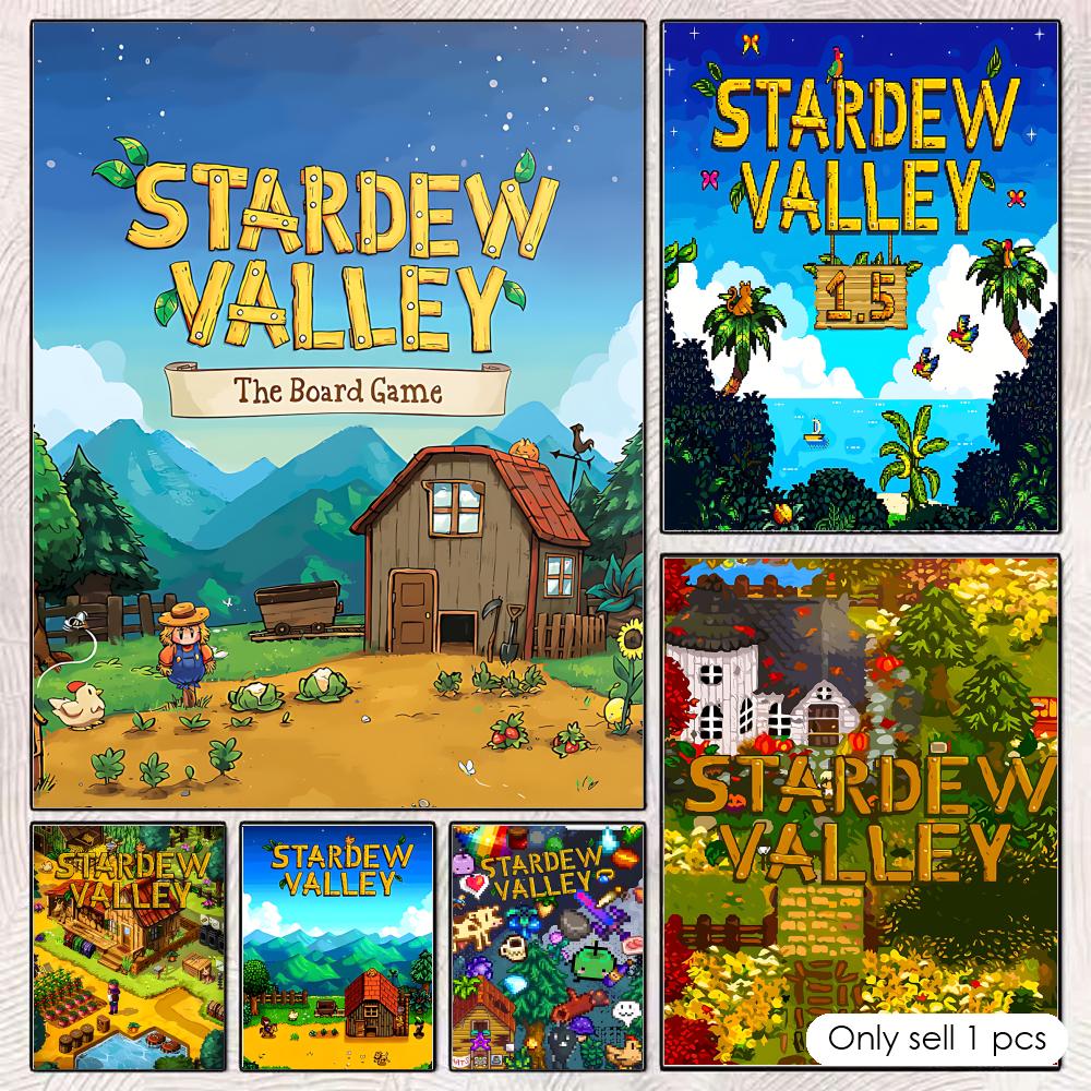 S-Stardew V-ValleyS Poster HD  - Esports Gaming Lounge บทวิจารณ์และราคา